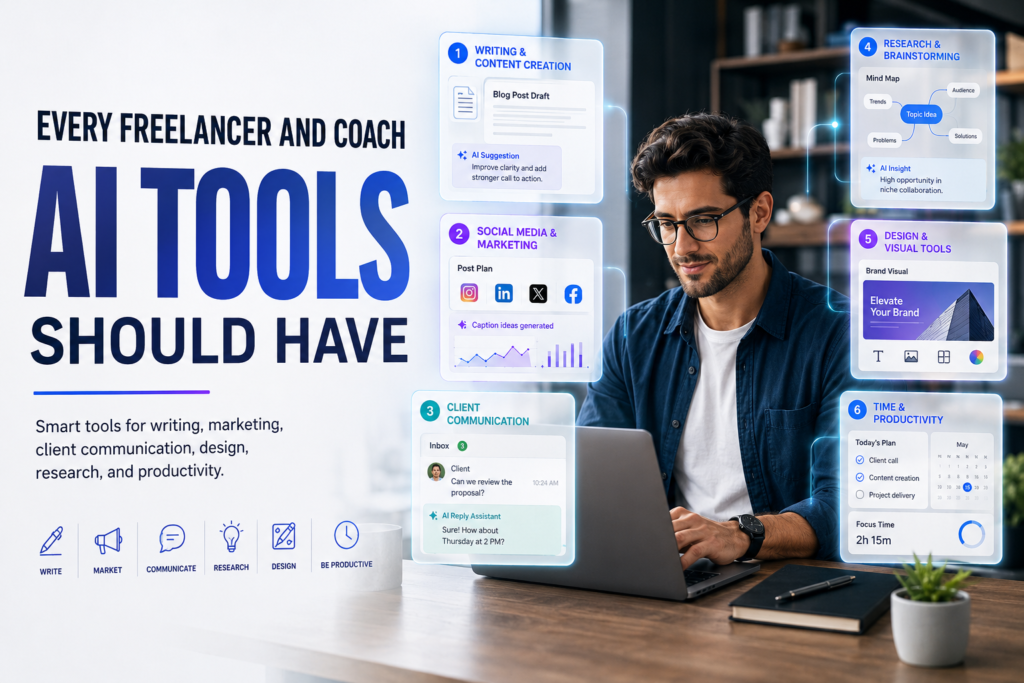 AI Tools Every Freelancer and Coach Should Have