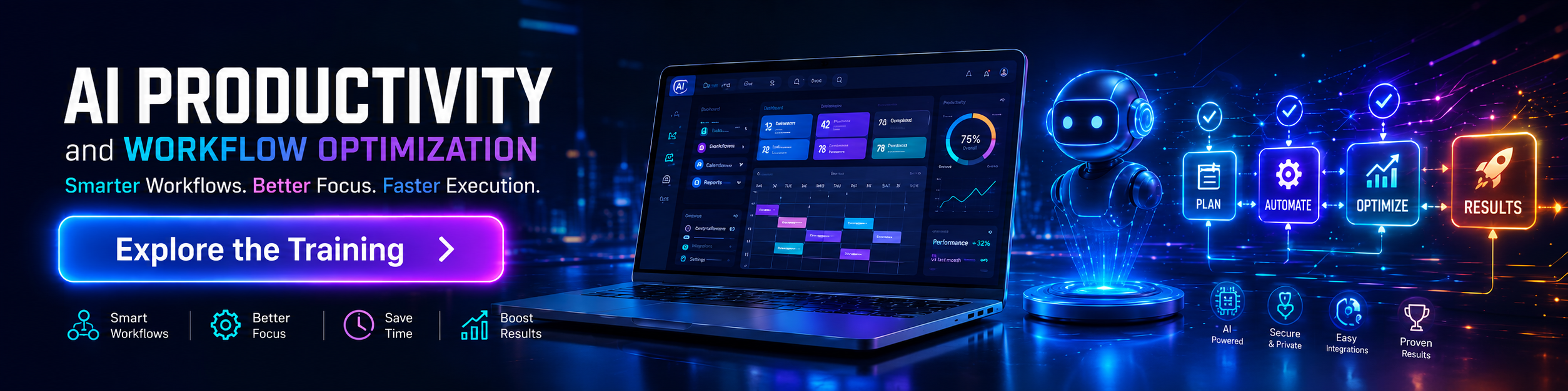 AI Productivity and Workflow Optimization Video Training