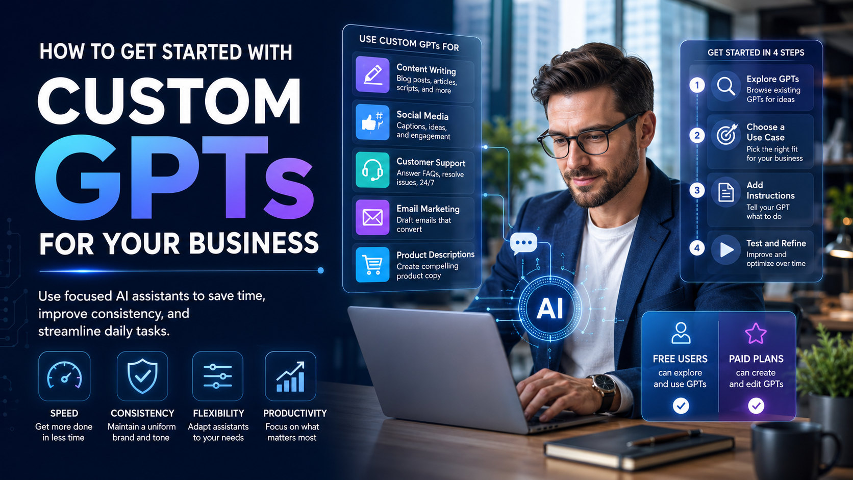 How to Get Started with Custom GPTs for Your Business How to Get Started with Custom GPTs for Your Business
