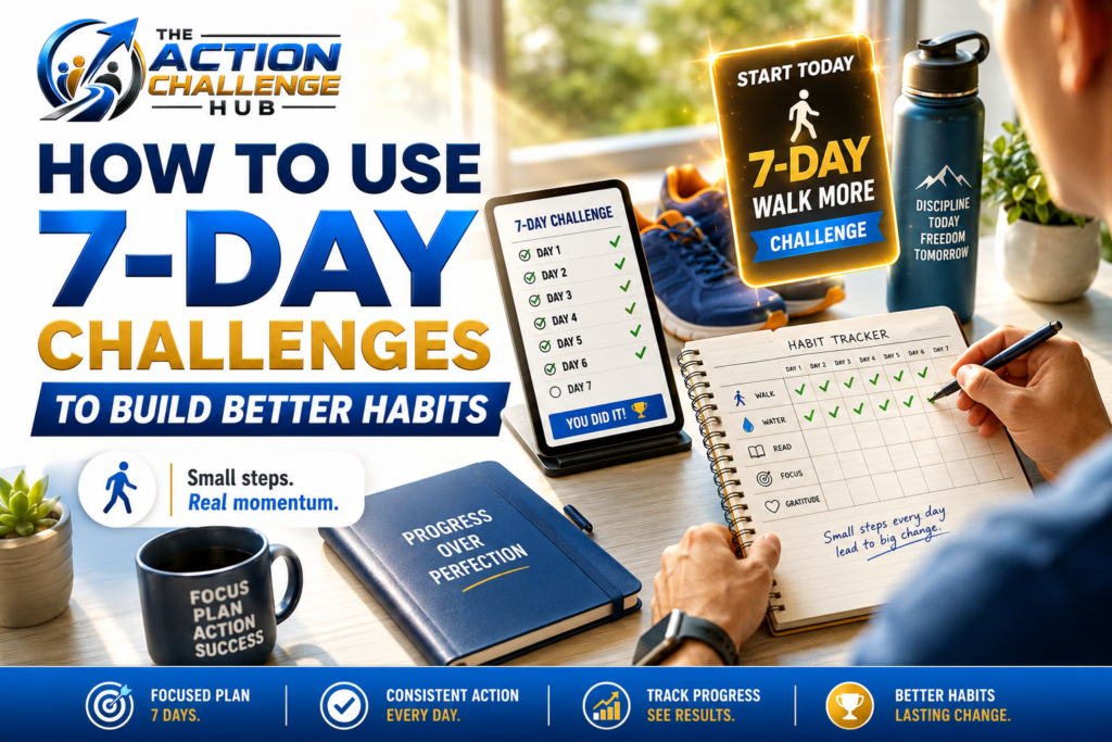 How to Use 7-Day Challenges to Build Better Habits Blog Image