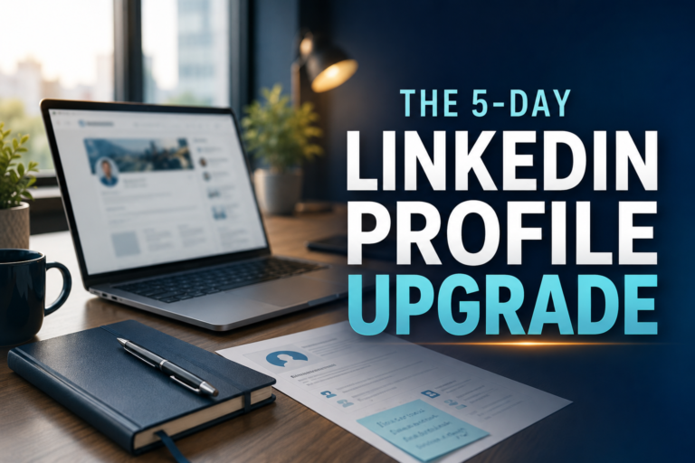 LinkedIn Profile Upgrade Challenge Image