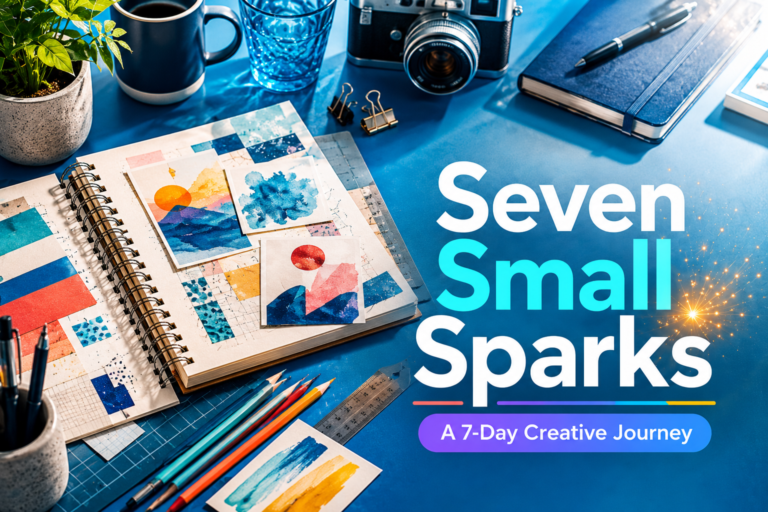 Seven Small Sparks: A 7-Day Creative Journey