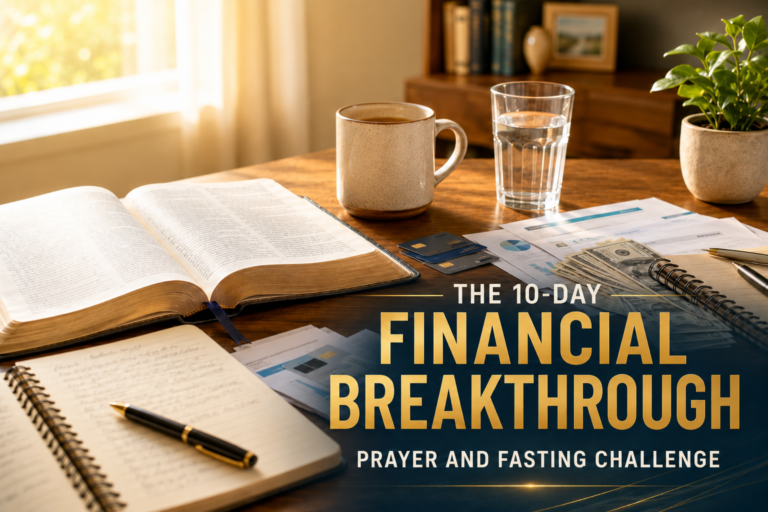 The 10-Day Financial Breakthrough Prayer and Fasting Challenge Image