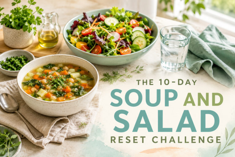 The 10-Day Soup and Salad Reset Challenge Image