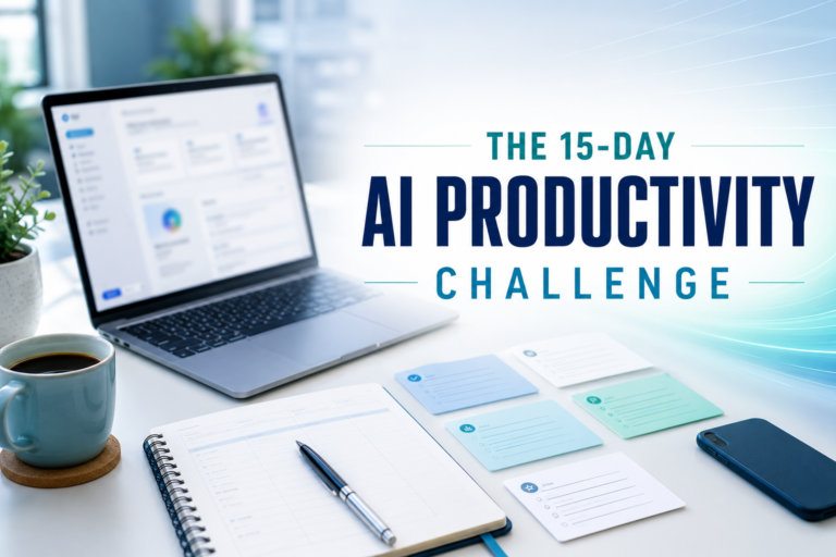 The 15-Day AI Productivity Challenge Image