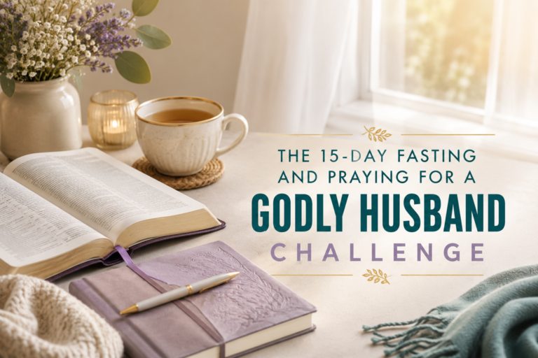 The 15-Day Fasting and Praying for a Godly Husband Challenge Image