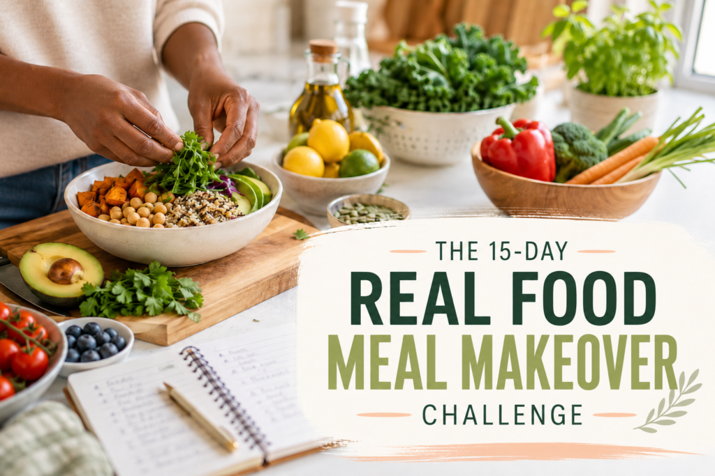 The 15-Day Real Food Meal Makeover Challenge Image