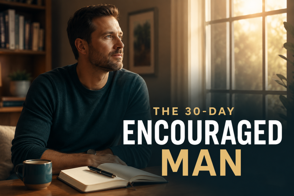 The 30-Day Encouraged Man Challenge Image