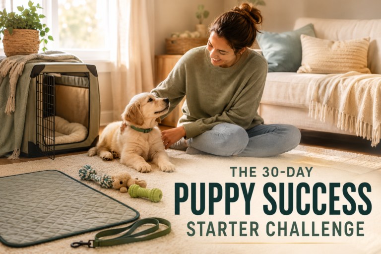 The 30-Day Puppy Success Starter Challenge Image