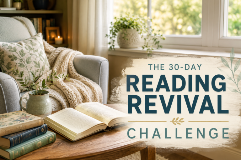 The 30-Day Reading Revival Challenge Image