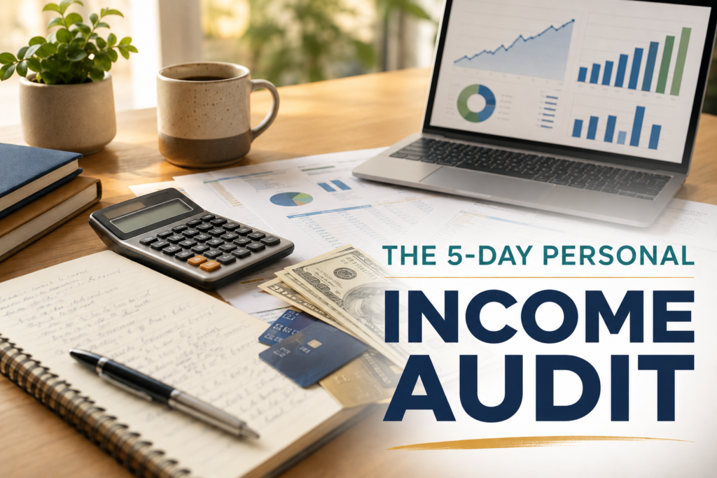 The 5-Day Personal Income Audit Challenge Image