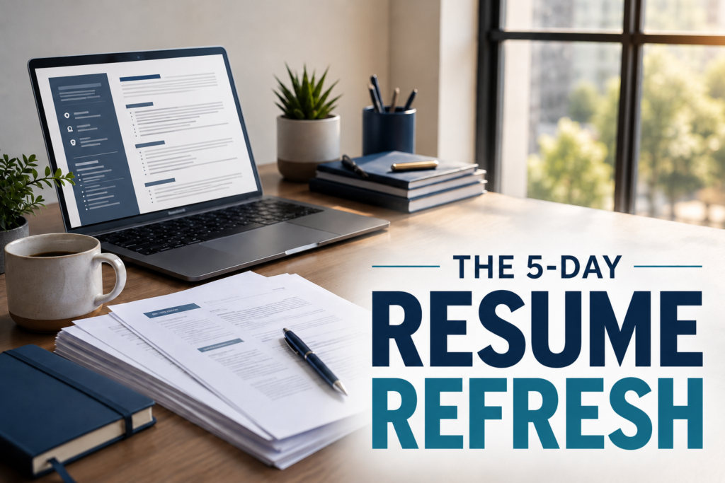 The 5-Day Resume Refresh Challenge Image