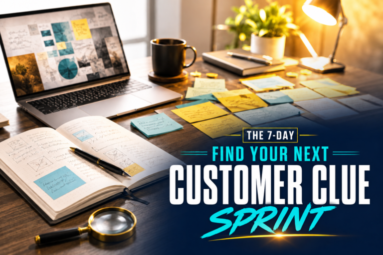 The 7-Day "Find Your Next Customer Clue" Sprint
