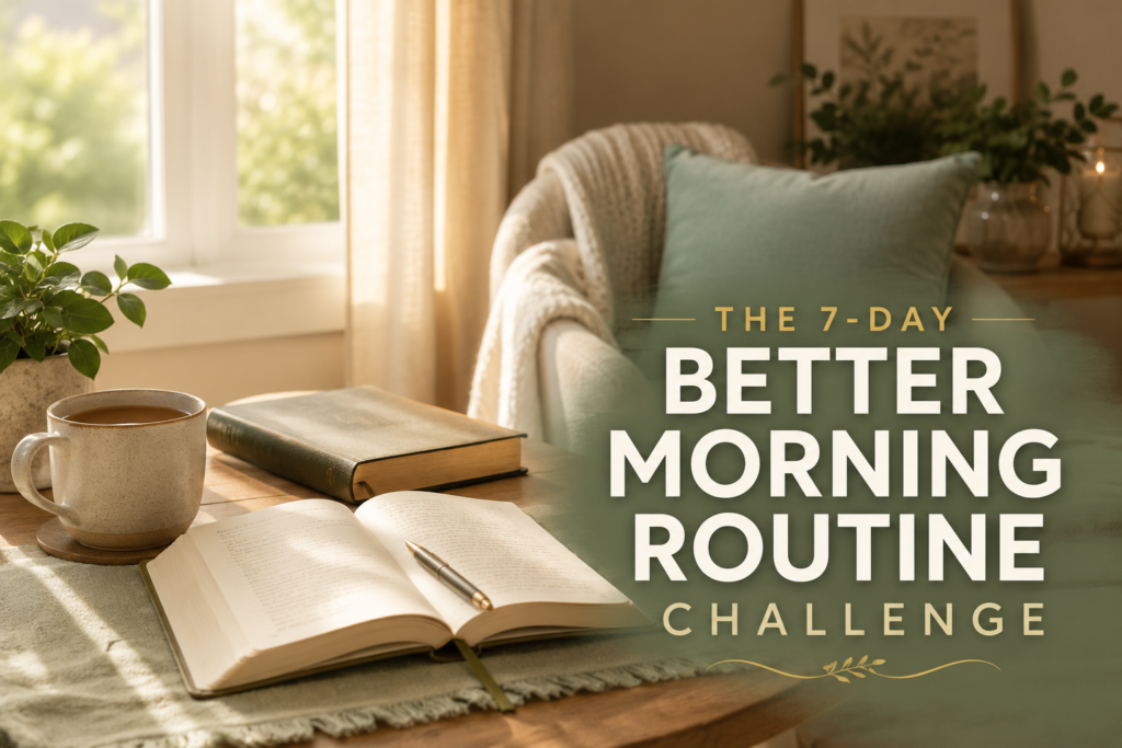 The 7-Day Better Morning Routine Challenge Image