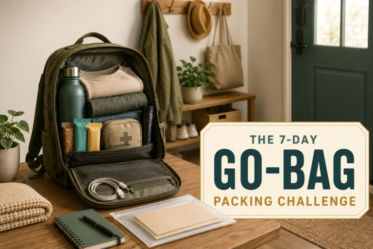 The 7-Day Go-Bag Packing Challenge Image