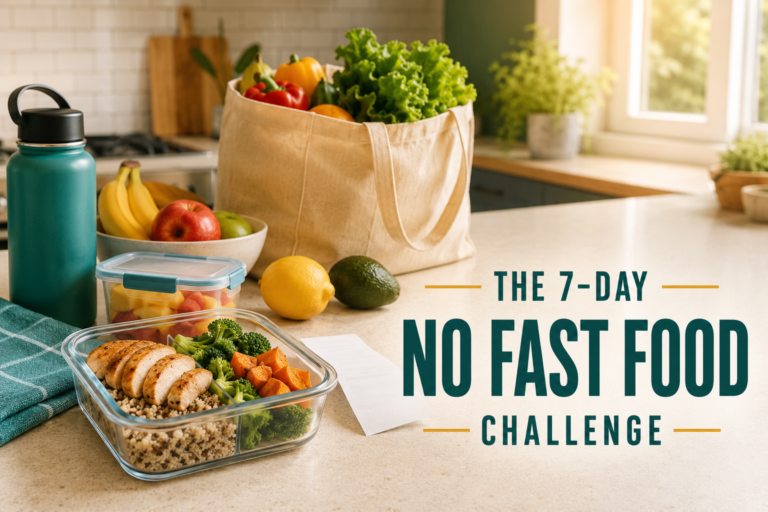 The 7-Day No Fast Food Challenge Image