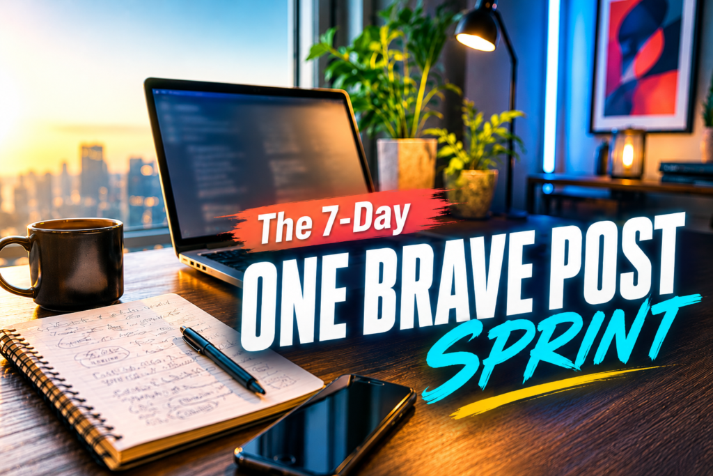 The 7-Day One Brave Post Sprint
