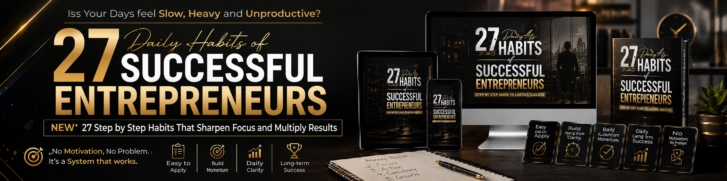 27 Daily Habits of Successful Entrepreneurs